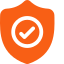 Verified Icon Orange